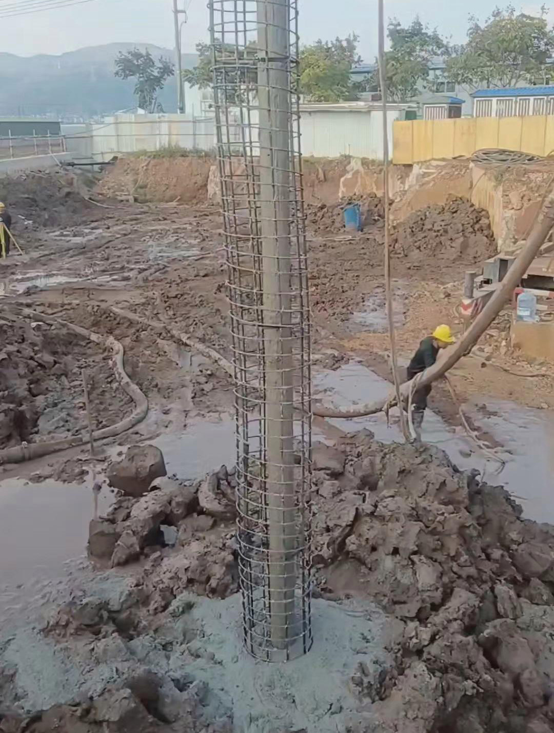 青岛市北区长螺旋钻孔压灌桩